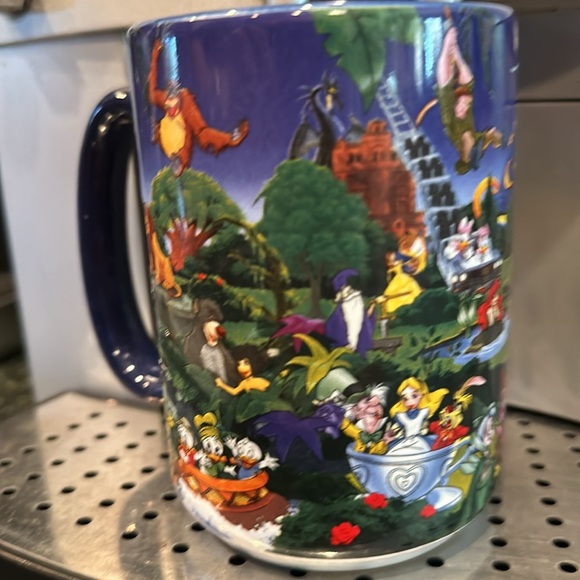 Vintage Walt Disney World souvenir coffee mug SPLASH Mountain brer Rabbit EUC - Picture 4 of 7